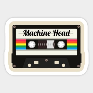 Machine Head / Cassette Tape Style Sticker